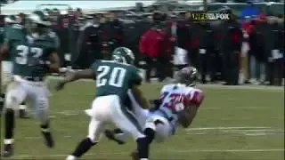 2004 NFC Championship - Brian Dawkins Hit on Alge Crumpler HD