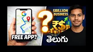 Google Maps&rsquo; Secret Business Model Explained | Telugu Tech Story