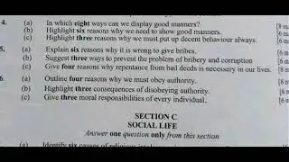 2024 BECE Religious and Moral Education: Essential Study Tips and Exam in Sierra Leone and Ghana