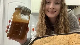 Salted Caramel Cookies using Homemade Salted Caramel Sauce! ~The PERFECT FALL Cookie~