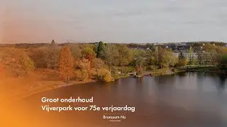 Groot onderhoud Vijverpark voor 75e verjaardag