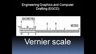 How to draw vernier scale in engineering drawing // vernier scale