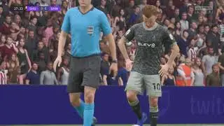 FIFA 21 My 1st time playing the game, sufc v the smurfs from hillbillysbrough