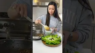 Beef Lettuce Wraps. High protein low carb lunch | MyHealthyDish