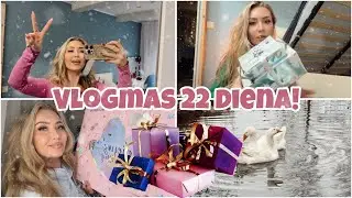 VLOGMAS 22 DIENA! (Dovanų pakavimas!)