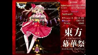 Touhou FDF: Flandre Scarlet Boss Fight (Extra Stage)