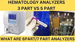HEMATOLOGY ANALYZERS TYPES CBC ANALYZER 3 PART VS 5 PART ADVANTAGE DISADVANTGES,COST OF ANALYSER