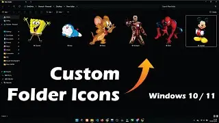 How to change custom Folder icon in Windows in 2 Minutes - Hindi | फोल्डर के आइकॉन को कैसे बदले