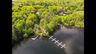Belgrade Lakes Maine Waterfront | 7BR Home, Lodge & 11 Cottages on Salmon Lake.