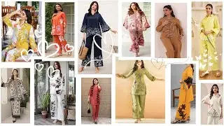Latest Co-ord Set Design| Fancy Co-ord Set | All Over Print Dresses Stylish And Unique Coord Designs