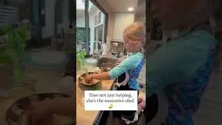 Never too young to have fun! #kidstuff #kidfriendly #kidapproved #cooking #family #play