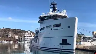#Billionaires Superyachts IDYNASTY & U81 Malaga Port 🌊⚓