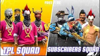 TPL SQUAD VS SUBS SQEUD 🫶 4V4 ROOMS #telugulives #teluguprolive #fflives