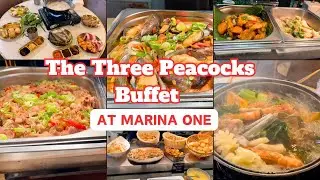 The Three Peacocks Buffet At Marina One Singapore