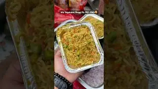 Street Style Vegetable Maggi🤤❤️#youtubeshorts #trending #viralvideo #maggi #vegetables #streetfood