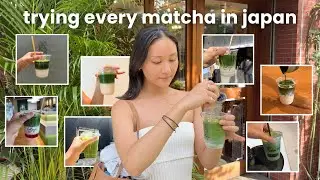 trying EVERY MATCHA in JAPAN🍵 | Gokago, Hatoya, The Matcha Tokyo, and more😌