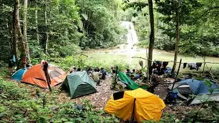 Camping Bersama Teman teman Mencari jejak Nenek Moyang Di Pedalaman Hutan Kalimantan