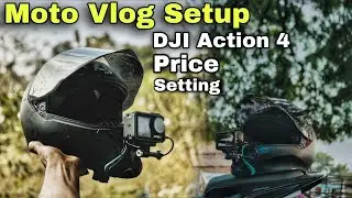 Dji Action 4 Moto Vlog Setup and All Product Price Feeling Share Rider 