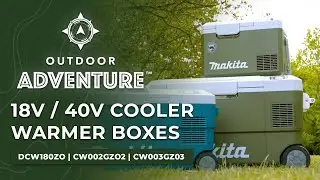 Makita Olive Green: 18V Cooler/Warmer Boxes (DCW180Z / CW002GZ / CW003GZ)