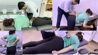 Chiropractic Treatment Young Girl  | Neck Pain Treatment | Chiropractic Treatment India