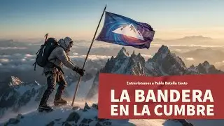 La bandera en la cumbre