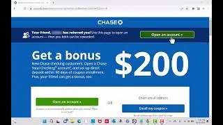 Open a Chase Account Online