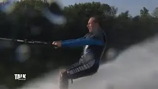 71-year-old Somerset County man is a champion barefoot water skier
