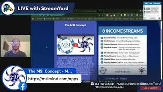 The MSI Concept 8 Streams of Income My Journey Stream #5 Dividend Income
