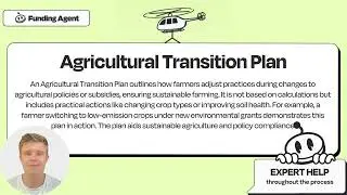 Understanding Agricultural Transition Plan with Will Yates - Funding Agent