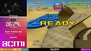 Super Monkey Ball Master by Barhunga - ACMI and AusSpeedruns Presents Speedrun Weekend