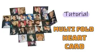 Multi Fold Heart Card | Tutorial | Scrapbook