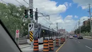 Cross Town LRT Testing #shorts #2022 #Toronto #Ontario  #Canada