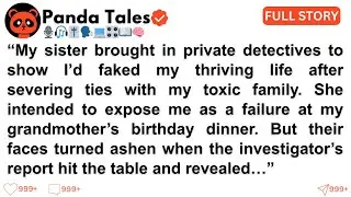 [Full Story] My sister brought in private detectives to show I&rsquo;d faked my thriving life after...