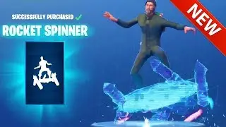 *NEW ROCKET SPINNER DANCE EMOTE!! FORTNITE BATTLE ROYALE