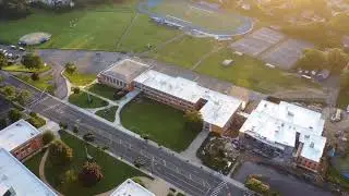 Malverne High School Aerial