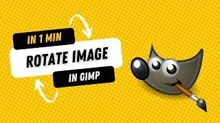 Как повернуть изображение в GIMP
