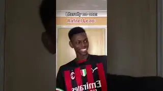 Rafael Leao be like&hellip; 🤣🤣 #football #acmilan #comedy #le&atilde;o
