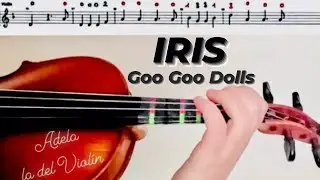 IRIS, GOO GOO DOLLS (VIOLÍN) PARTITURA + AUDIO