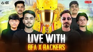 FREE FIRE MAX LIVE || FT. RACKERS x BFA ESPORTS 🔥 || GRINDING FOR UPCOMING OFFICIAL ⚡️||