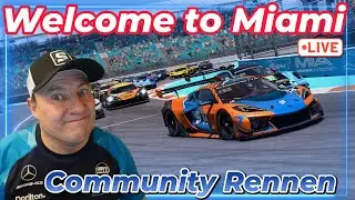 iRacing LIVE | Schalli&rsquo;s Community Race &ndash; Miami GP