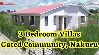 Touring the Most Spacious 3 Bedroom Villas in a Green Gated Community, NGATA, NAKURU
