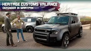 LAND ROVER DEFENDER by HERITAGE CUSTOMS VALIANCE, GEPERSONALISEERDE OFFROADER