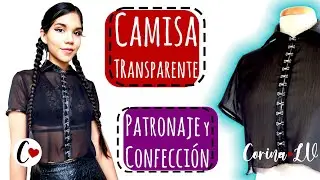 Camisa Transparente DIY 👚 Patrón!