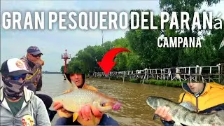 PESQUERO DEL NEGRO FLORES, HERMOSO LUGAR EN CAMPANA...