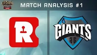 League of Legends Analysis - Reason Gaming vs. Giants - Game 1 - EU LCS Expansion Tournament
