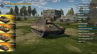 TigerII (H) Sla.16 & Panther G : Gameplay :War Thunder Mobile : Low graphics