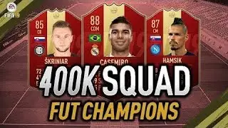 400k squad builder fifa 19