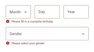 Google Account Date of Brith Problem | Please Enter A Valid Date Google Account