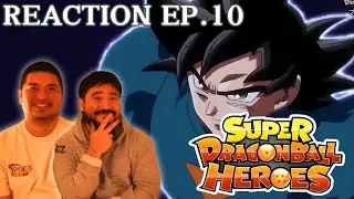 Гоку и Уи прибыли! Реакция на 10 серию Super Dragon Ball Heroes.