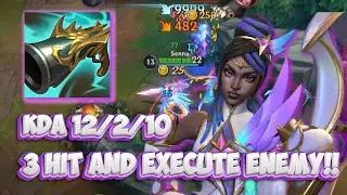 EXECUTOR SENNA IS CRAZY!! Star Guardian Senna gameplay // wild rift (build+runes)